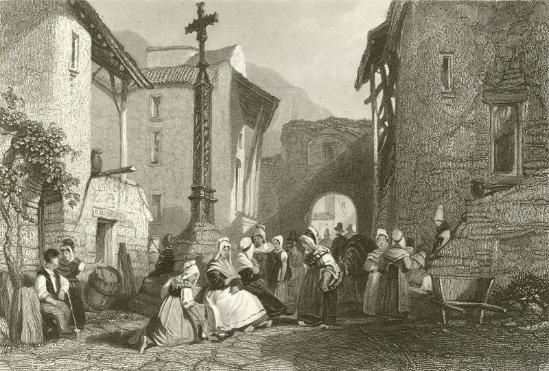 Royat door James Duffield Harding