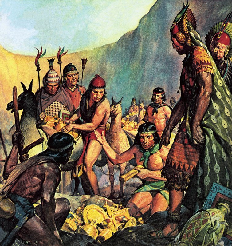 Verborgen goud van de Inca