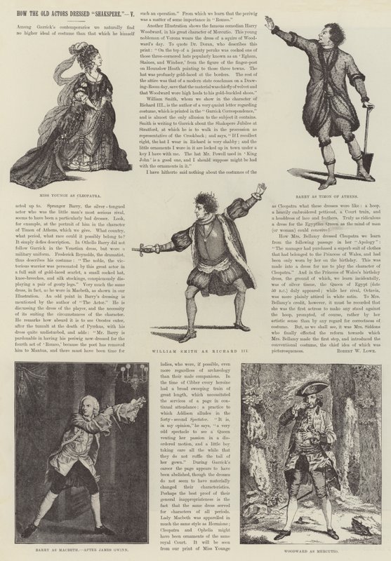 Hoe de Oude Acteurs Shakspere kleedden door James Godwin
