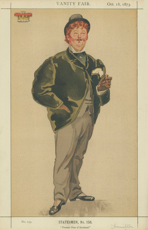 William Alexander Louis Stephen Hamilton-Douglas, Hertog van Hamilton door James Jacques Joseph Tissot