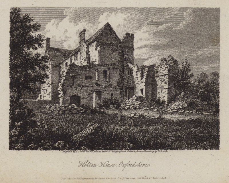 Holton House, Oxfordshire door James Storer