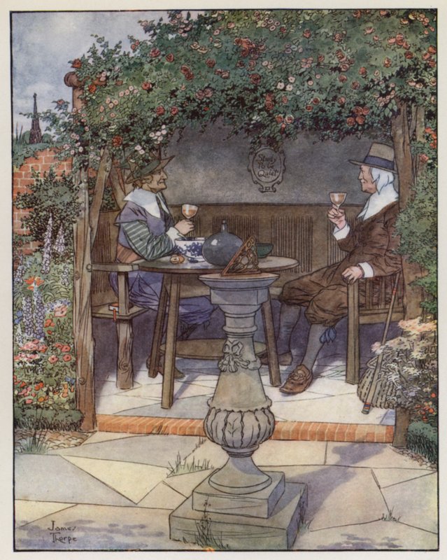 Illustratie voor De volmaakte visser van Izaak Walton door James Thorpe