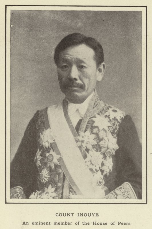 Graaf Inouye, Een vooraanstaand lid van het Hogerhuis door Japanese Photographer