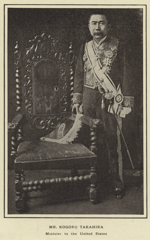 De heer Kogoro Takahira, Minister in de Verenigde Staten door Japanese Photographer