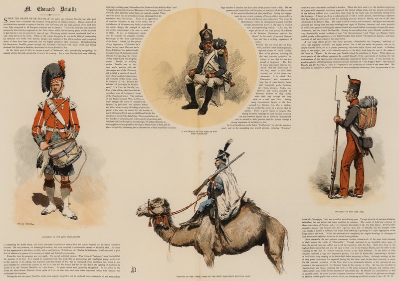 M Edouard Detaille door Jean Baptiste Edouard Detaille