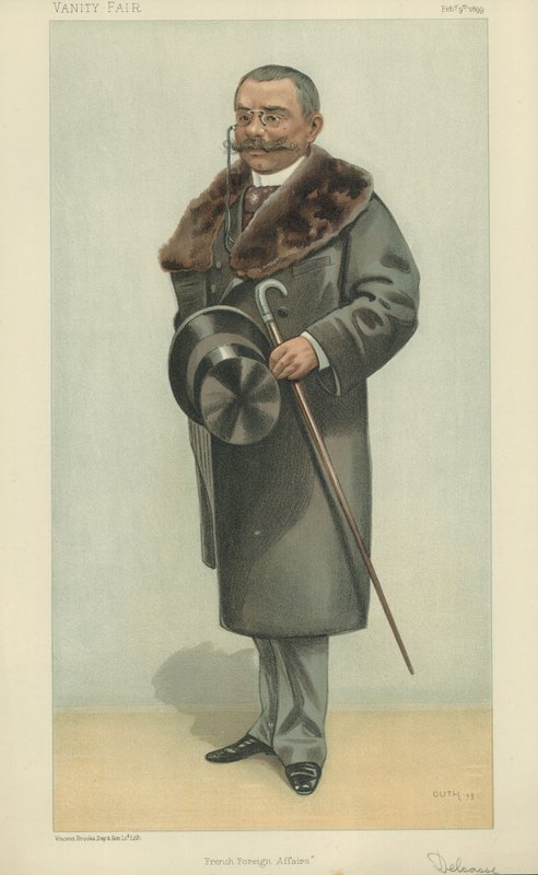 M Theophile Delcasse door Jean Baptiste (after) Guth