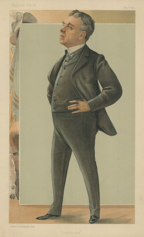 Monsieur Benoit-Constant Coquelin door Jean Baptiste Guth