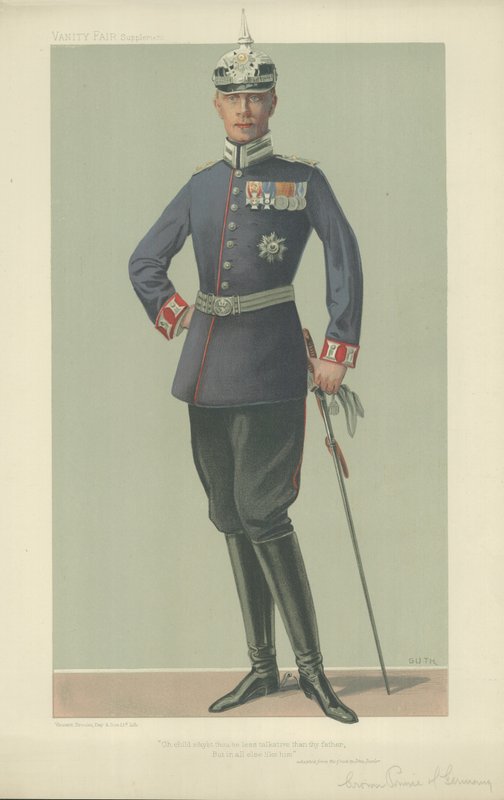 De kroonprins van Duitsland door Jean Baptiste Guth
