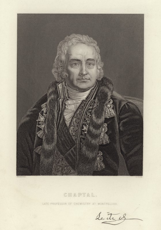 Jean-Antoine Chaptal door Jean Jacques Francois Monanteuil