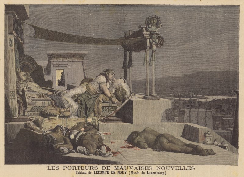 De brengers van slecht nieuws door Jean Jules Antoine Lecomte du Nouy