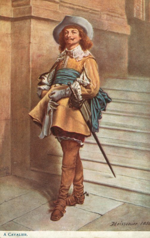 Een Ruiter door Jean-Louis Ernest after Meissonier