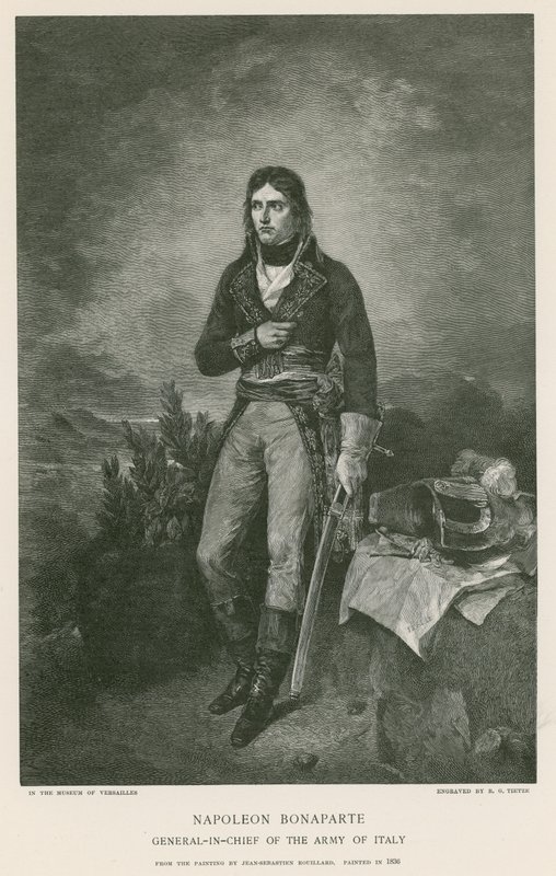 Napoleon Bonaparte door Jean Sebastien Rouillard