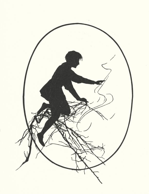 Johanna Beckmann silhouet door Johanna Beckmann