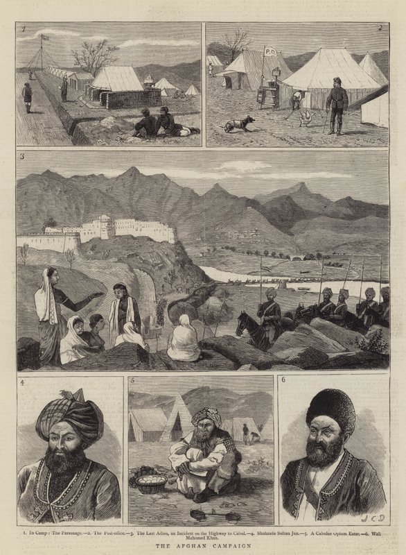 De Afghaanse campagne door John Charles Dollman