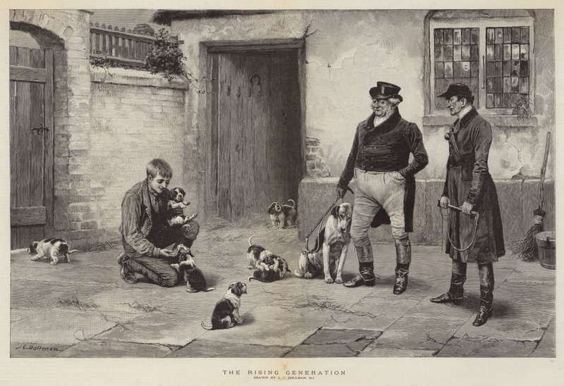 De opkomende generatie door John Charles Dollman