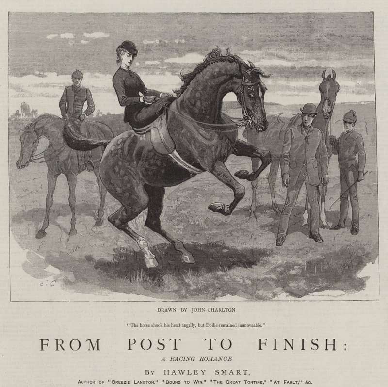 Van start tot finish, een race-romance door John Charlton