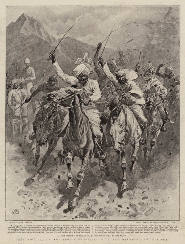 De gevechten aan de Indiase grens, met de Malakand Field Force door John Charlton