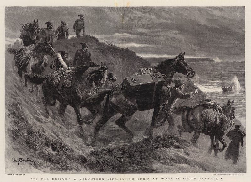 Te hulp! Een vrijwillige reddingsploeg aan het werk in Zuid-Australië door John Charlton