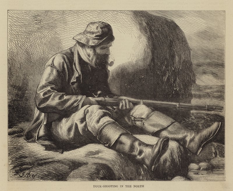 Eendenjacht in het noorden door John Dawson Watson