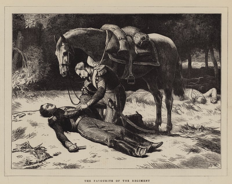 De Favoriet van het Regiment door John Dawson Watson