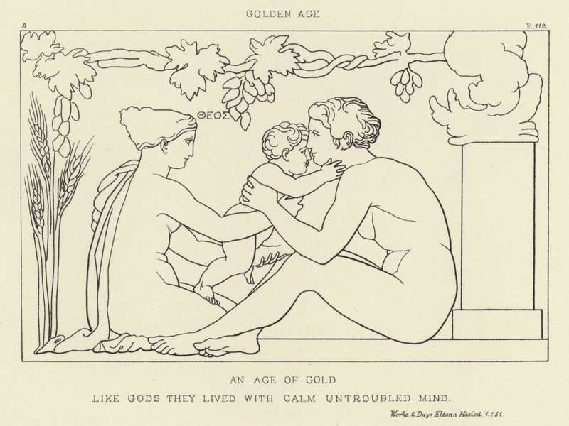 Gouden Eeuw door John Flaxman