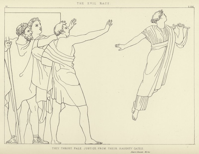 Het kwade ras door John Flaxman