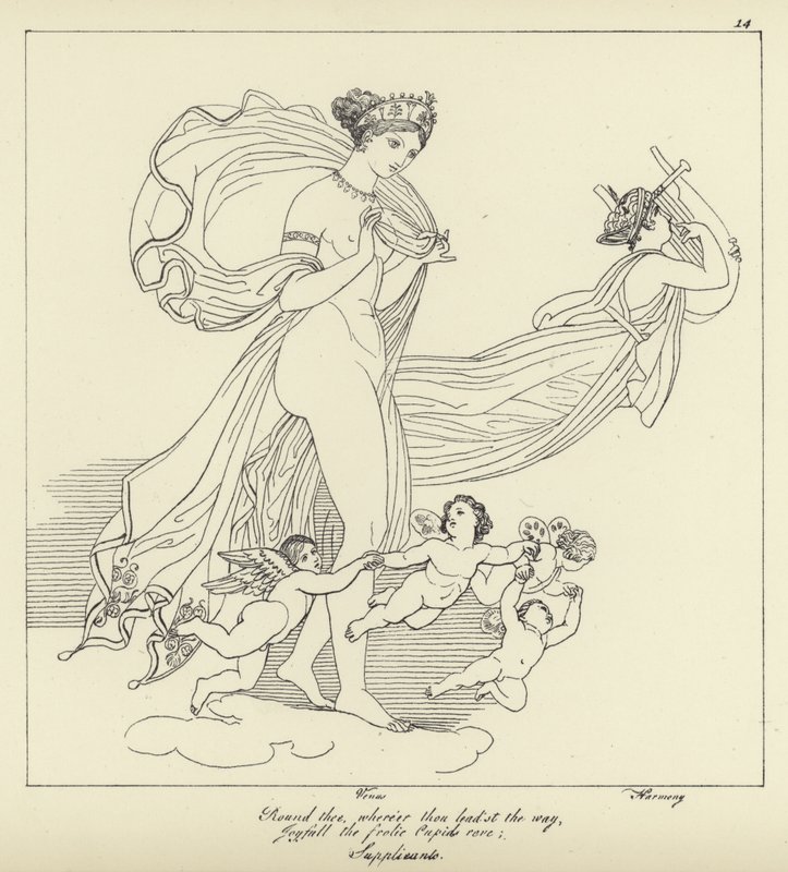 Venus uit De Smekelingen door John Flaxman