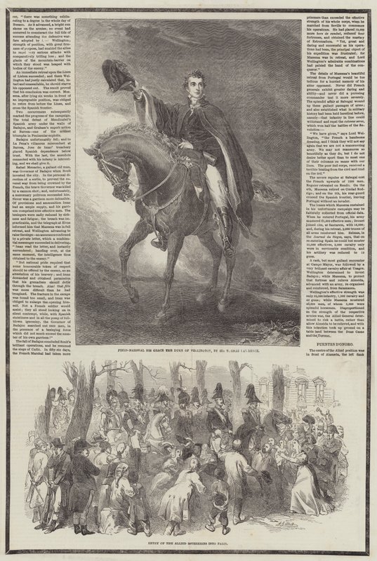 De dood van de hertog van Wellington door John Gilbert