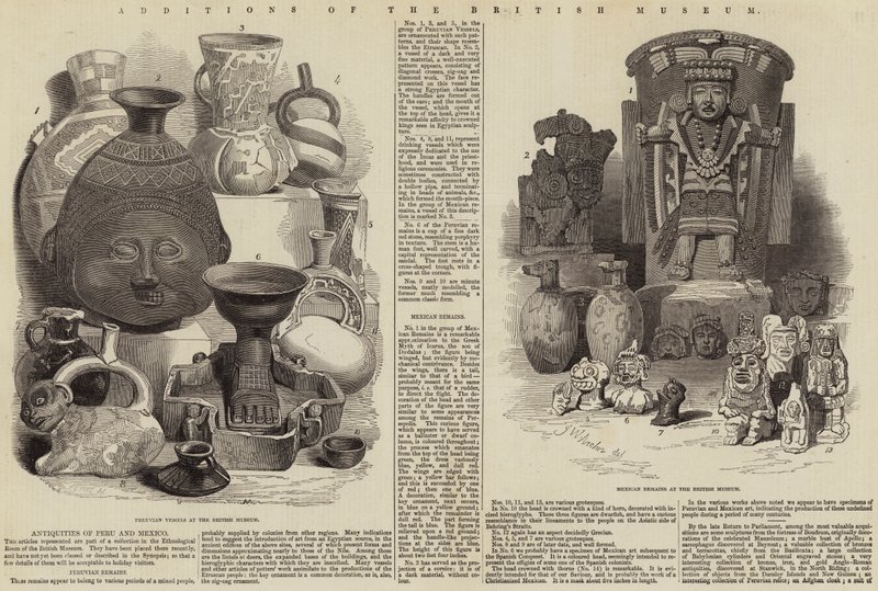 Toevoegingen van het British Museum door John Wykeham Archer
