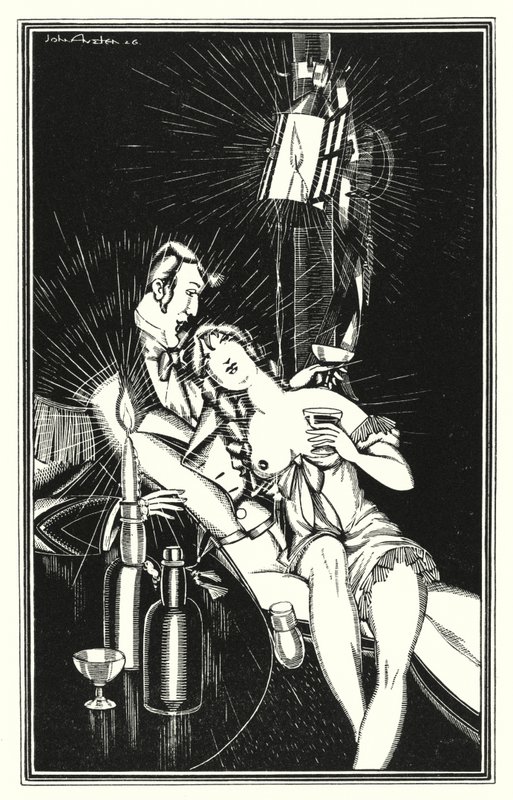 Illustratie voor Don Juan door Lord Byron: Maar Juan was echt "Een Broth van een Jongen" door John Austen