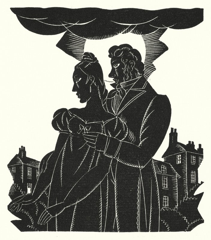 Illustratie voor Madame Bovary door Gustave Flaubert door John Austen