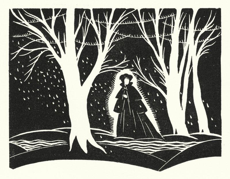 Illustratie voor Madame Bovary door Gustave Flaubert door John Austen