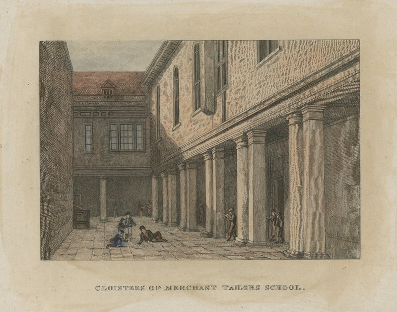 Koopmanskleermakersschool door John Chessell Buckler