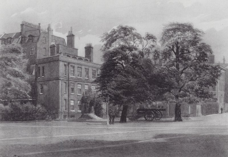 Verloren Londen: Het Gun House, Spring Gardens door John Crowther