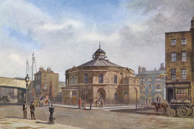Verloren Londen: De Surrey Kapel, Blackfriars Road door John Crowther