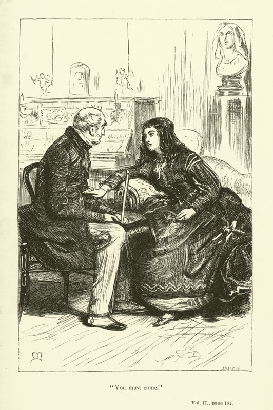 Illustratie voor Phineas Finn door Anthony Trollope door John Everett Millais