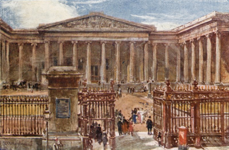 Het British Museum door John Fulleylove
