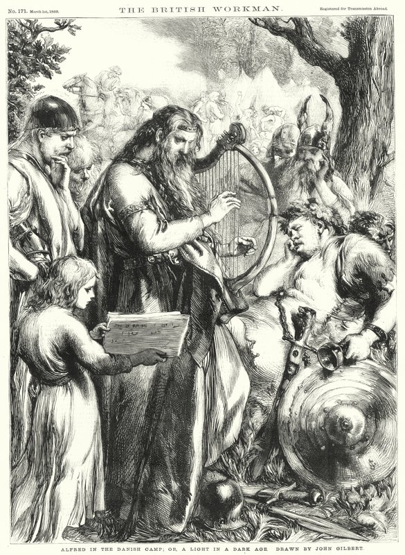 Alfred in het Deense kamp; of, een licht in een donkere tijd door John Gilbert