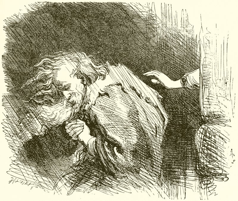 Koning Lear door John Gilbert