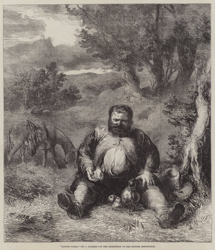 Sancho Panza door John Gilbert