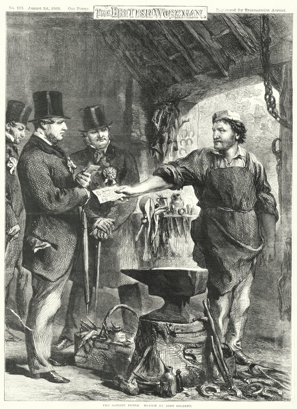 De Eerlijke Kiezer door John Gilbert