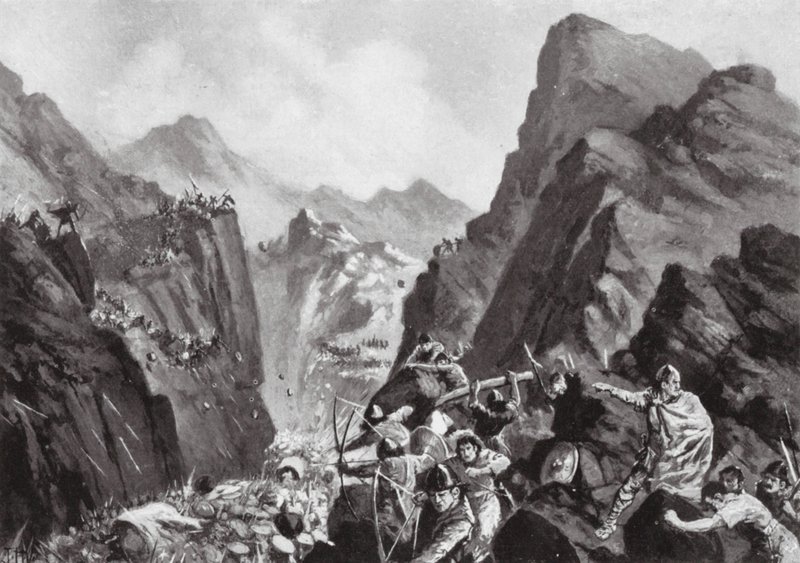 Vernietiging van het Griekse Leger, 811 door John Harris Valda