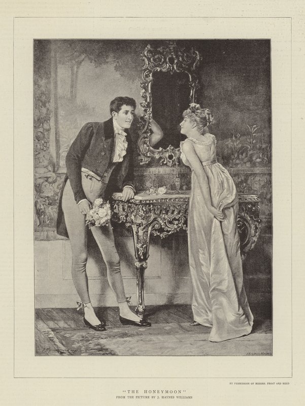 De huwelijksreis door John Haynes Williams