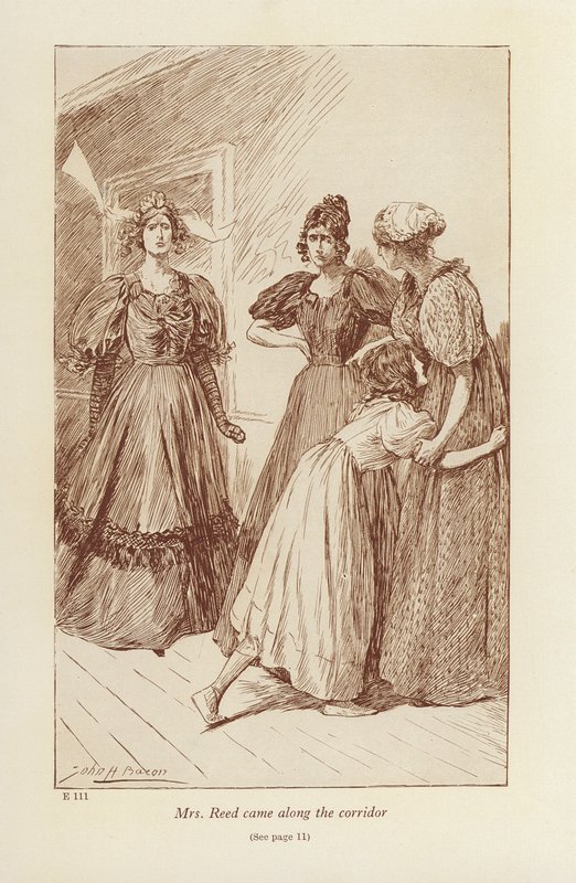 Illustratie voor Jane Eyre door Charlotte Bronte door John Henry Frederick (after) Bacon
