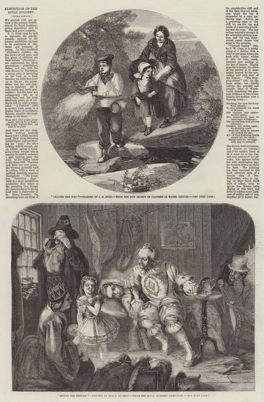 Tentoonstelling van de Koninklijke Academie door John Henry Mole