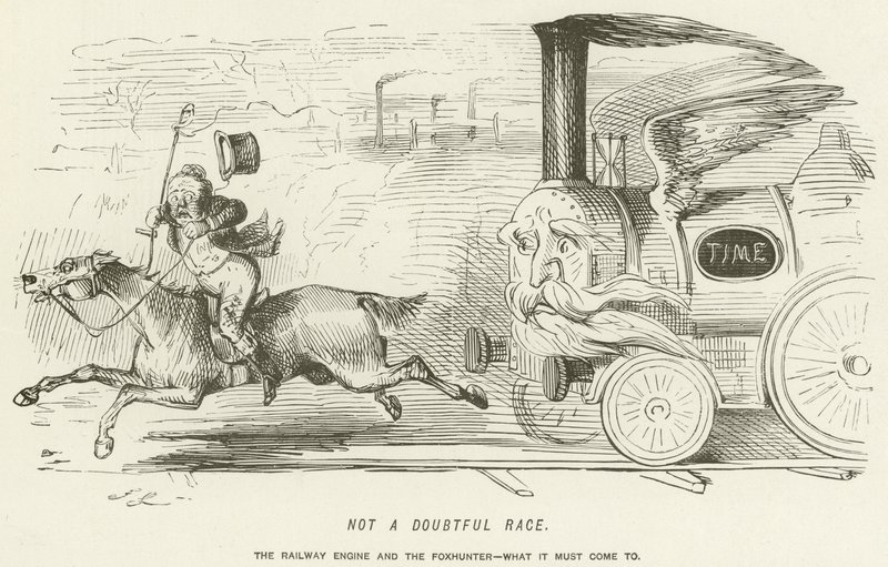 Geen twijfelachtige race door John Leech