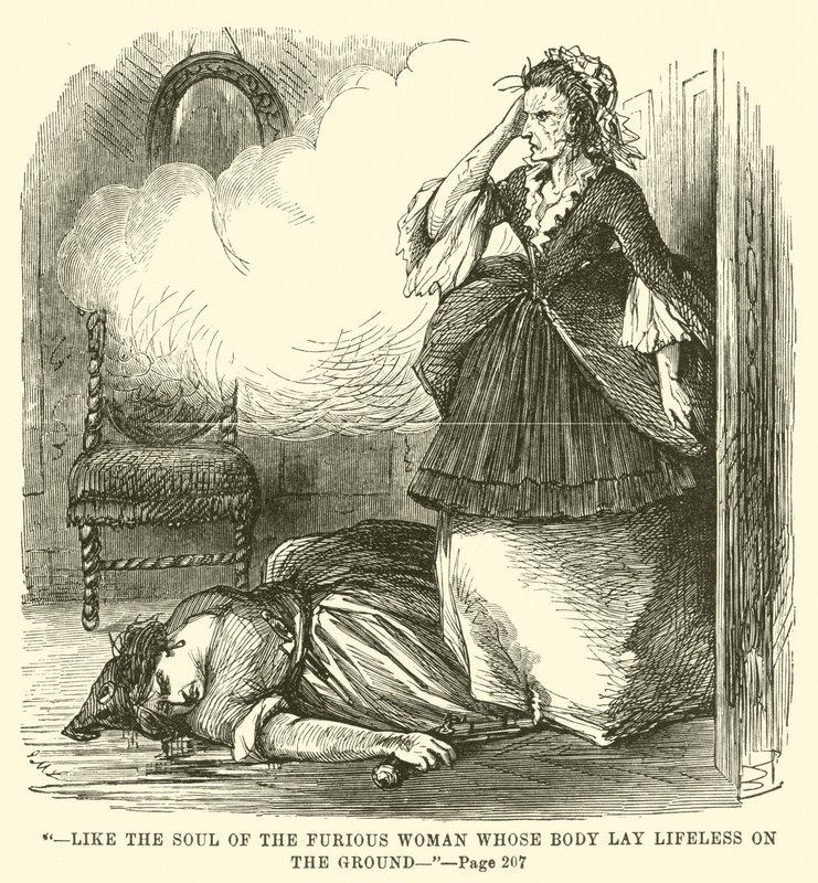Illustratie voor A Tale of Two Cities door Charles Dickens door John McLenan