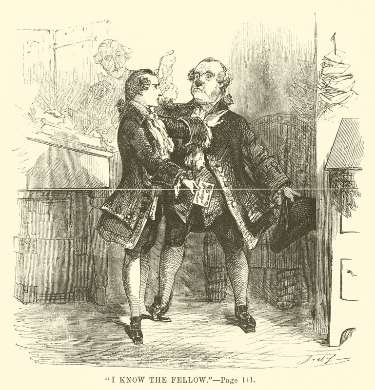 Illustratie voor A Tale of Two Cities door Charles Dickens door John McLenan