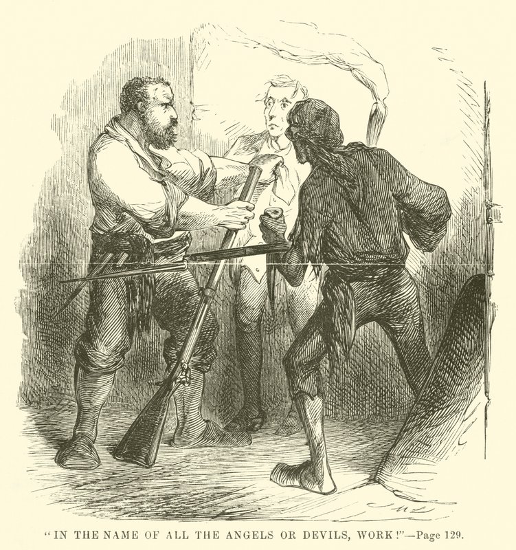 Illustratie voor A Tale of Two Cities door Charles Dickens door John McLenan