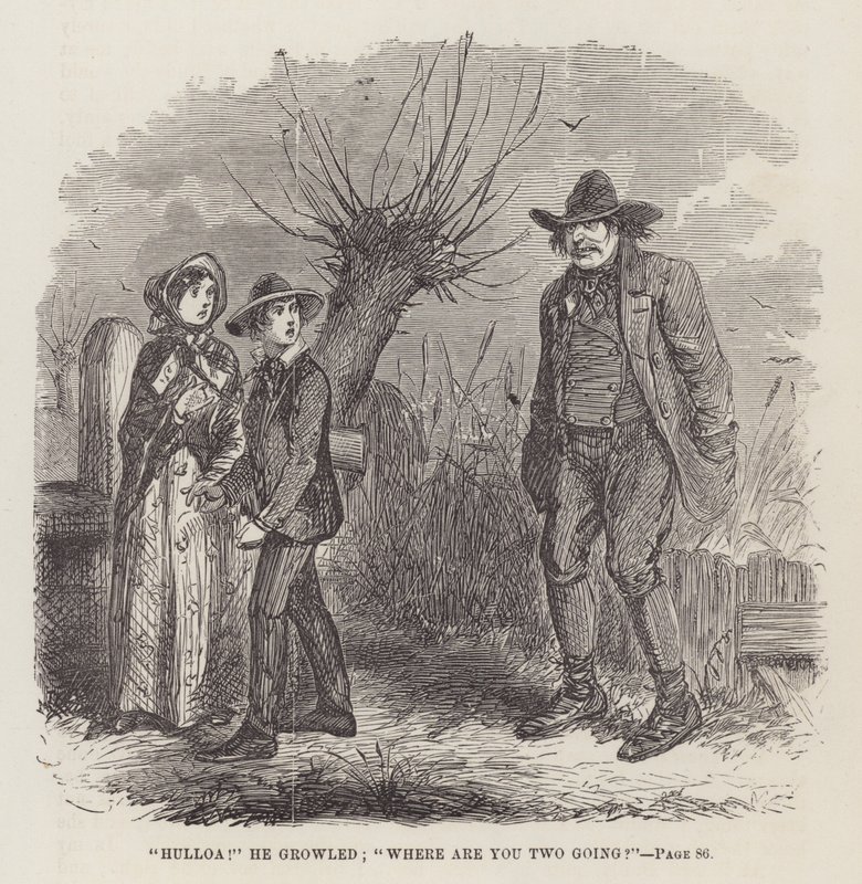 Illustratie voor Great Expectations door John McLenan